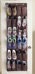 ANYVOLUME 24 Closet Pocket Shoe Door Hanging Organizer Storage Rack Bag Holder Door