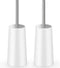 IXO Toilet Brush and Holder, 2 Pack Toilet Brush with 304 Stainless Steel