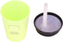Portable Mini Humidifier, 300ml Car USB Desk Humidifier for Bedroom and Office (Green)