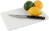 Small Plastic Bar Cutting Board, 10 x 6 Inch, White for Restaurants