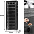 Mekek Closet, 9 Closet Shoe Rack Non-Woven Tier Shoe Rack Shoe Shelf Storage Organizer Cabinet Black