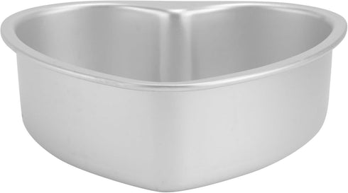 Hemoton Heart Shape Cake Pans, 8.4 Inch Aluminum Nonstick Baking Mold with Removable Bottom for Cakes and Brownies