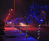 33ft LED Rope Lights, 110V 2 Wire Connectable Blue Outdoor Rope Lights, 240 LED Waterproof Christmas Lights for Deck,