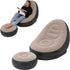 iayokocc Inflatable Lounge Chair for Adults, Folding Portable Lazy Sofa with Foot Stool