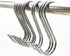 6 Pack 4.8 Inch Heavy Duty Solid Stainless Steel S Hook, Durable Hanging Hooks for Heavy Items, Tools, Auto Parts