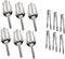 Sweet Candy Buffet Ice Tongs & Scoops - Silver, 6 Set