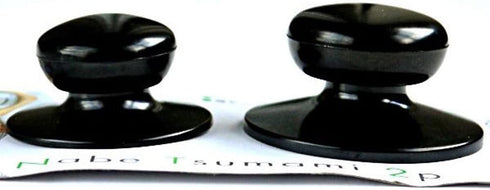 JapanBargain 3221 Universal Replacement Knobs for Cooking Pan Pot Lid, Set of 2, Black