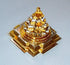 Sri Yantra, Meru Yantra, Sri Chakra in Brass Size 2" Inch - 3D, Spiritual Powers, Vaastu Dosh, Prosperity