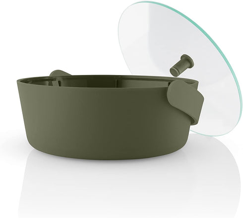 EVA SOLO Steamer Green Tool, Easy Preparation of Tasty Vegetables in the Microwave, Danish Design
