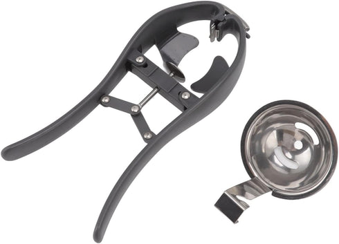 Automatic Stainless Steel Egg Cracker - Effortless Eggshell Cutter for Hard & Soft-Boiled Eggs