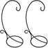 Metal Ornament Display Stand Set of 2 Tall Iron Lightweight Ornament Holder