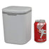 Recycled Tiny Desktop Trash Can, Car Waste Can, 0.5 Gallon, Gray