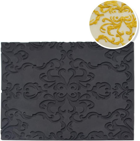 Cakes Decorations and Tools Mousse Cake Molds Silicone Baking Mats Flower Veins Mat Fondant Moulds Dessert Bakeware Pastry Mold by Generic