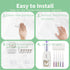 Set, Toothbrush Holder and Toothpaste Dispenser Automatic Toothpaste Squeezer Dispenser, Dispenser Toothpaste Squeezer