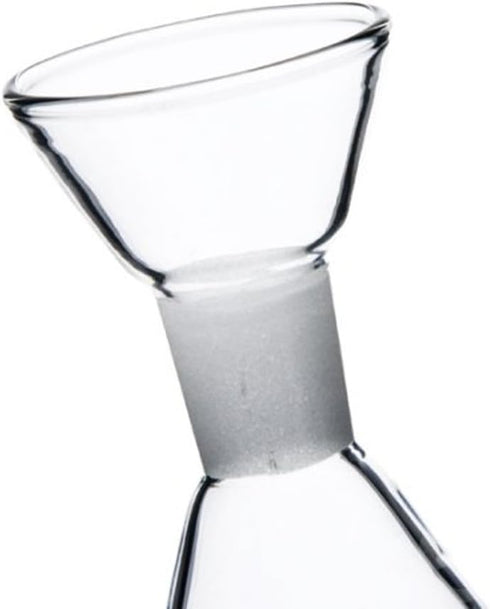 Eleton's Planet Pyriform 30oz Glass Olive Oil Dispenser Bottle - Oil & Vinegar Cruet with Pourers, No Funnel Needed