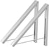 Wall Mounted Drying Rack Clothes Hanger, Folding Wall Coat Racks, Aluminum Home Storage Organizer