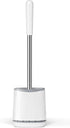 TRENTI Toilet Brush, Toilet Brush and Holder Set, Bristles Toilet Bowl Brush Head