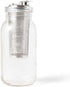 Jarware Cold Brew Coffee Maker and Tea Infuser Lid for Wide Mouth Mason Jars, Black