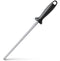 Kitchen Knife Sharpener Rod, 13 inch Carbon Steel Professional Honing Rod with Hanging Holes