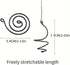 Nwsrayu 6 set pcs Hanging Air Plant Holder Air Plant Hanger with Jute Ropes, Soilless Air Plant Stand Tillandsia