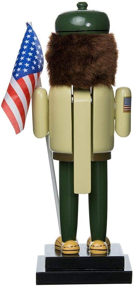 Kurt Adler 12.5" Nutcracker - Wooden Boy Scout