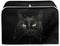 3D Black Cat Toaster Cover, Cute Kitten Design, Aesthetic Animals Art Universal Size for Microwave Toaster Oven
