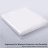 K KINGPLAST Mattress Bags for Moving and Storage, Twin/Full Size 54"x 87", Clear, 2-Pack Disposable Plastic Cover