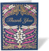 Metropolitan Museum of Art Gilded Book Covers - Boxed Set of 18 Foil Stamped 'Thank-You' Notecards