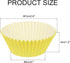 uxcell 100 Pcs Cupcake Liners, Muffins Paper Baking Cups Wrappers Standard Greaseproof for Baking Cupcake Wrapper, Yellow by uxcell