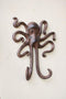 Kalaou Octopus Coat Hook, Cast Iron Wall Mount, 5.5" x 6"
