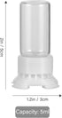 Yardwe 2pcs Ant Water Feeder, 5ML Liquid Feeder Ant Feeding Box, Micro Animal Nest Accessories