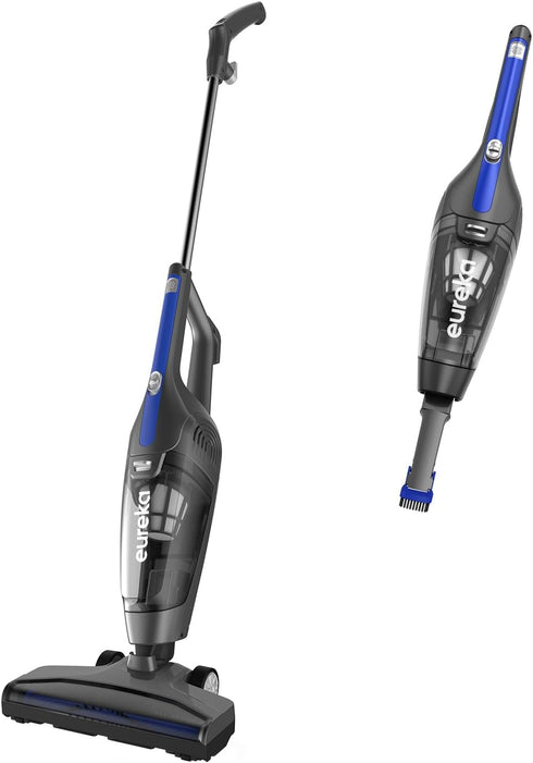 Eureka NES312 Corded Stick Vacuum Cleaner, Lightweight Pet Hair Cleaner with Powerful Suction for Carpet and Hard