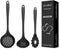 3 Pcs Silicone Kitchen Utensils Set, Nonstick BPA Free High Heat Resistant Cooking Tools for Mixing, Serving