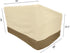 Vanteriam Waterproof Bench/Loveseat Cover, Large Outdoor Furniture Covers Waterproof for Loveseat/Bench.