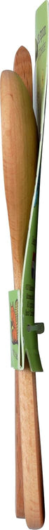 Talisman Designs Laser Etched Beechwood Jam & Spoon Set, Woodland Design, Decorative Kitchen Tool