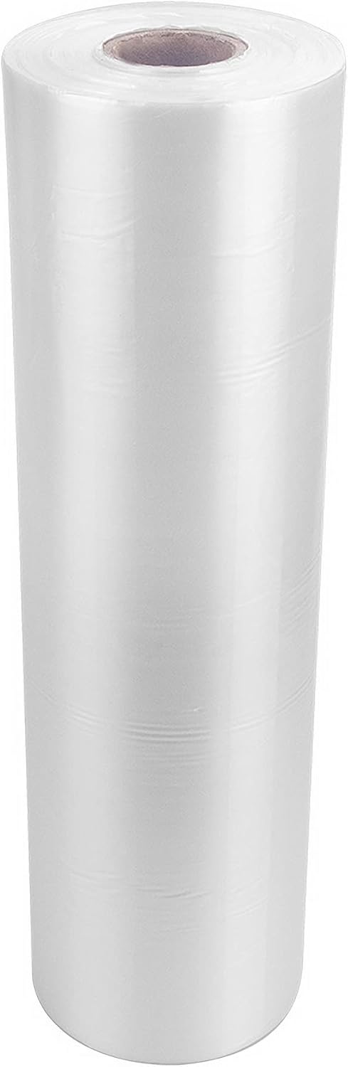 9527 Product 12" x 16" Clear Plastic Produce Bag - Food Storage Bag on a Roll, 350 Bags per Roll