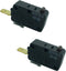 LONYE SZM-V16-FC-63 Microwave Door Switch Replacement for Whirlpool, Maytag, Amana, Pack of 2, PS2361113