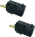LONYE SZM-V16-FC-63 Microwave Door Switch Replacement for Whirlpool, Maytag, Amana, Pack of 2, PS2361113