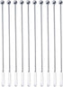 20 pcs Stainless Steel Coffee Beverage Stir Sticks, 7.4" Cocktail Stirrers Drink Swizzle Stick Picks Tools