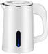 Small Electric Tea Kettle, 0.8L Stainless Steel Portable Mini Hot Water Boiler with Auto Shut-Off & Boil Dry
