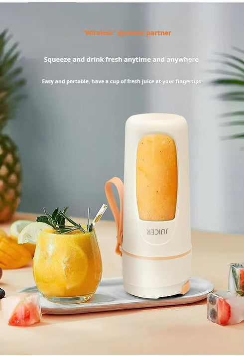 Handheld Electric Stirring Juice and Vegetable Cup, 340ml Convenient Household