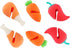 6 Pack Pot Lid Lifter, Silicone Heat Resistant Stand Holder Clip for Soup Pots Kitchen Gadgets