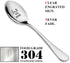 Love You More, Love You Most, 2 Pcs Engraved Stainless Spoon Couple Gifts for Wedding Anniversary
