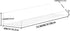 YFEEN 4 Pack Storage,15" Acrylic Shelves for Wall Floating Bookshelves for Kids, Display Shelf for Bathroom