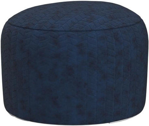 Asuprui Pouf Ottoman Unstuffed Ottoman Foot Rest Floor Pouf Round Pouf Seat Floor Bean Bag Chair Foldable Floor Chair
