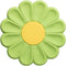 Daisy Trivet for Hot Pots and Dishes, 6.7 Inch Round Flexible Silicone Hot Pads, Heat Resistant Mat