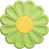Daisy Trivet for Hot Pots and Dishes, 6.7 Inch Round Flexible Silicone Hot Pads, Heat Resistant Mat