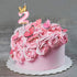 Nuanchu Pink Number 2 Candle, Happy Birthday Topper for Cake Baking Celebration, Party Supplies