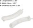 MECCANIXITY Washing Machine Tub Wear Pad Plastic White for AP3094518, PS334620, 285744 Pack of 6