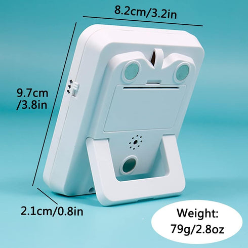 FCXJTU Digital Dual Kitchen Timer, 3 Channels Count UP/Down Timer, Large Display, Loud Volume Alarm, Battery Included